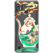 Прозрачный чехол BoxFace Tecno Pop 4 Pro Kettle