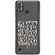 Прозрачный чехол BoxFace Tecno Pop 4 Pro Amor Amor