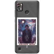 Прозрачный чехол BoxFace Tecno Pop 4 Pro Stranger Things