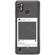 Прозрачный чехол BoxFace Tecno Pop 4 Pro Insta