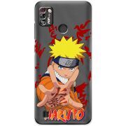 Прозрачный чехол BoxFace Tecno Pop 4 Pro Naruto