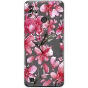 Прозрачный чехол BoxFace Tecno Pop 4 Pro Pink Magnolia