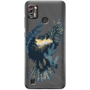 Прозрачный чехол BoxFace Tecno Pop 4 Pro Eagle