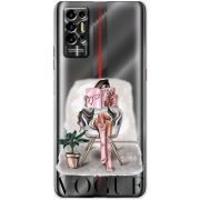 Прозрачный чехол BoxFace Tecno POVA 2 VOGUE
