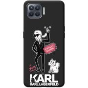 Черный чехол BoxFace OPPO Reno4 Lite For Karl