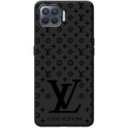 Черный чехол BoxFace OPPO Reno4 Lite LV Style