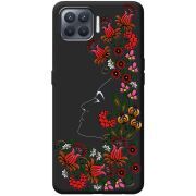 Черный чехол BoxFace OPPO Reno4 Lite 3D Ukrainian Muse