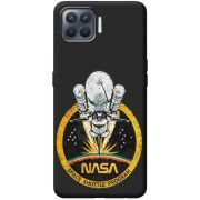 Черный чехол BoxFace OPPO Reno4 Lite NASA Spaceship