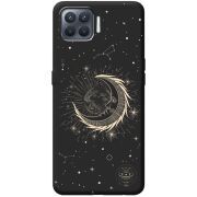 Черный чехол BoxFace OPPO Reno4 Lite Moon