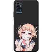 Черный чехол BoxFace ZTE Blade A71 Himiko Toga Smile