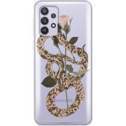 Прозрачный чехол BoxFace Samsung Galaxy A33 (A336) Glamor Snake