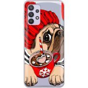 Прозрачный чехол BoxFace Samsung Galaxy A33 (A336) Winter Puggy