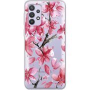 Прозрачный чехол BoxFace Samsung Galaxy A33 (A336) Pink Magnolia