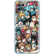 Чехол BoxFace OPPO A15/A15s Anime Stickers