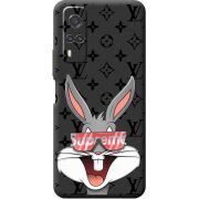 Черный чехол BoxFace Vivo Y31 looney bunny