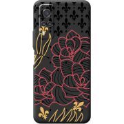 Черный чехол BoxFace Vivo Y31 FranceFlowers
