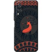 Черный чехол BoxFace Vivo Y31 Ornament