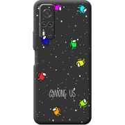Черный чехол BoxFace Vivo Y31 Among Us Invisible