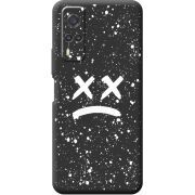 Черный чехол BoxFace Vivo Y31 Sad Way
