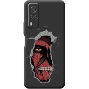 Черный чехол BoxFace Vivo Y31 Нападение на Титана