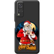 Черный чехол BoxFace Vivo Y31 Cool Santa