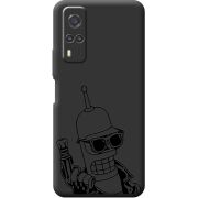 Черный чехол BoxFace Vivo Y31 