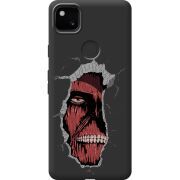 Черный чехол BoxFace Google Pixel 4a Нападение на Титана
