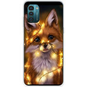 Чехол BoxFace Nokia G11 Різдвяна лисичка