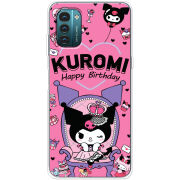 Чехол BoxFace Nokia G11 День народження Kuromi