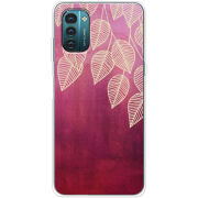 Чехол BoxFace Nokia G11 Gold Leaves