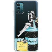 Прозрачный чехол BoxFace Nokia G11 City Girl