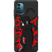 Черный чехол BoxFace Nokia G11 Учиха Итачи