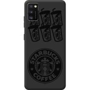 Черный чехол BoxFace Samsung Galaxy A41 (A415) Black Coffee