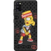 Черный чехол BoxFace Samsung Galaxy A41 (A415) Yellow Fun