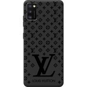 Черный чехол BoxFace Samsung Galaxy A41 (A415) LV Style