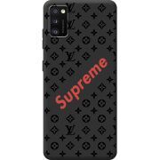 Черный чехол BoxFace Samsung Galaxy A41 (A415) Style S