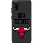 Черный чехол BoxFace Samsung Galaxy A41 (A415) Не Бикуй