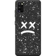 Черный чехол BoxFace Samsung Galaxy A41 (A415) Sad Way