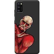 Черный чехол BoxFace Samsung Galaxy A41 (A415) Титан