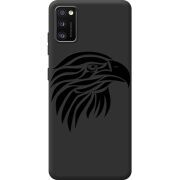 Черный чехол BoxFace Samsung Galaxy A41 (A415) Eagle