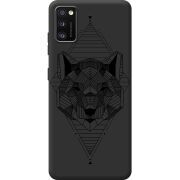 Черный чехол BoxFace Samsung Galaxy A41 (A415) 