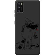 Черный чехол BoxFace Samsung Galaxy A41 (A415) 