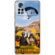 Чехол BoxFace Poco X4 Pro 5G Pubg parachute