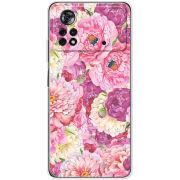 Чехол BoxFace Poco X4 Pro 5G Pink Peonies
