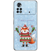 Чехол BoxFace Poco X4 Pro 5G Fox З новим роком!