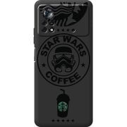 Черный чехол BoxFace Poco X4 Pro 5G Dark Coffee