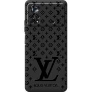 Черный чехол BoxFace Poco X4 Pro 5G LV Style