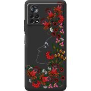 Черный чехол BoxFace Poco X4 Pro 5G 3D Ukrainian Muse