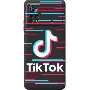 Черный чехол BoxFace Poco X4 Pro 5G Tik Tok