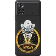 Черный чехол BoxFace Poco X4 Pro 5G NASA Spaceship